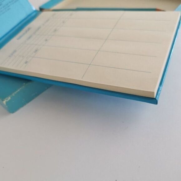 Vintage Unused Bridge Pad - Robert Laessig Florals Notepad Score Card NIB - Picture 7 of 7